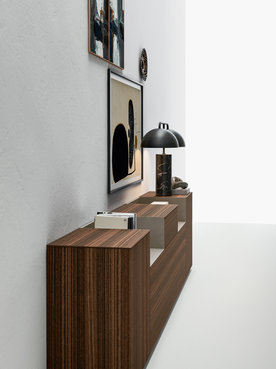 Wooden sideboard